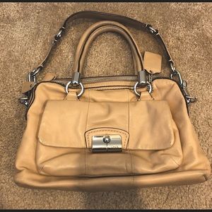Coach Leather Satchel Bag